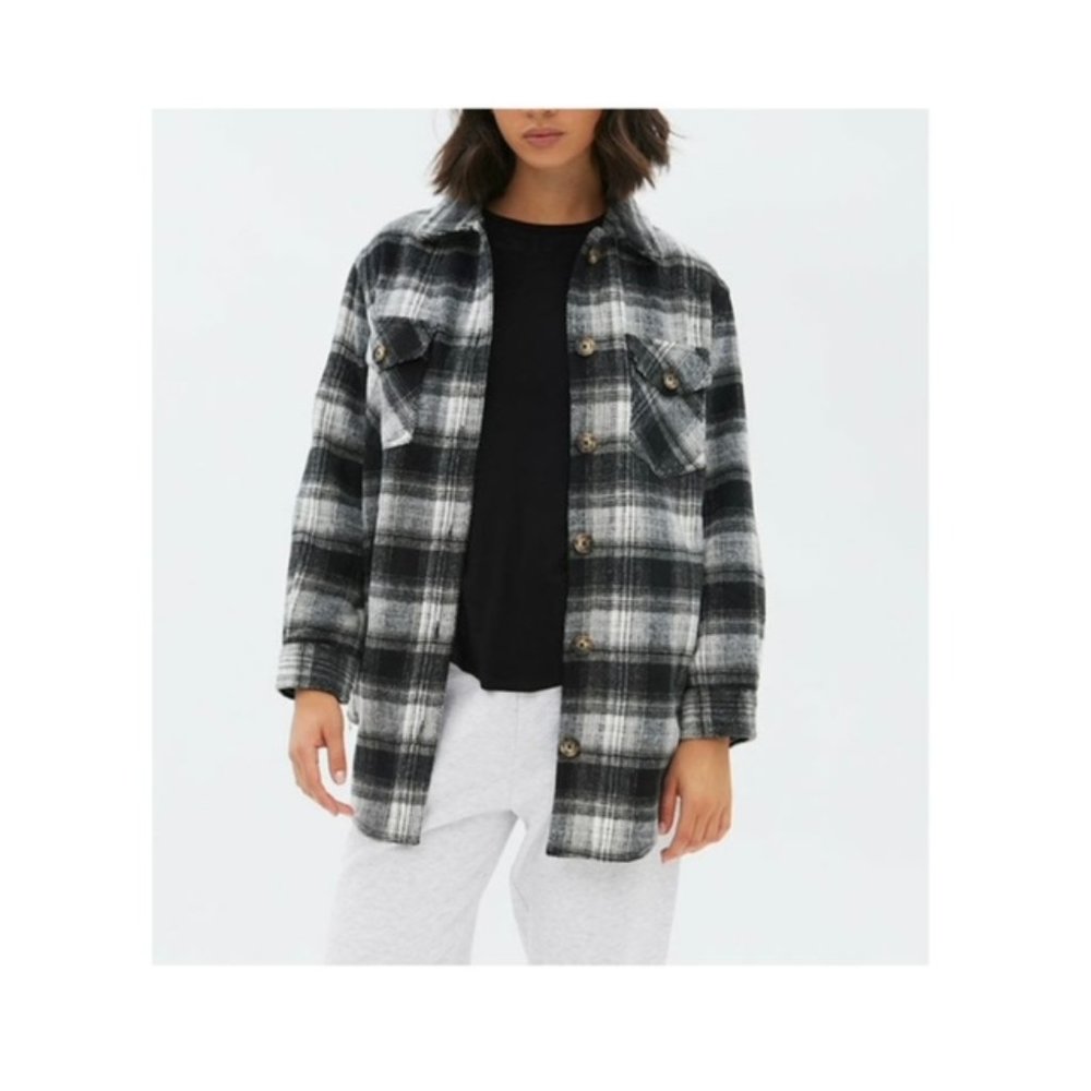 Bluenotes Plaid Wool Jacket